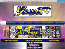 Tablet Screenshot of gemfm.com.au